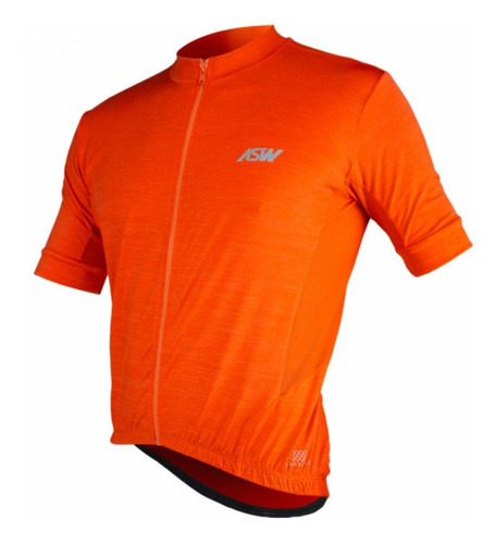 Camisa Ciclismo Bike Asw Essentials Laranja Masculina