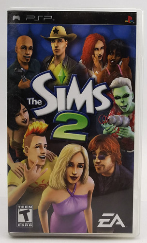 Sims 2 The Psp Ii * R G Gallery (Usado)