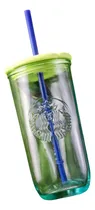 Comprar Nuevo Vaso Starbucks De Cristal Bebidas Frías Vidrio Otoño