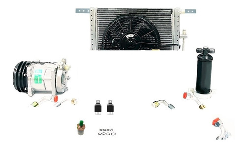 Kit Ar Condicionado Automotivo 1 Ano Garantia E 20.000 Btu