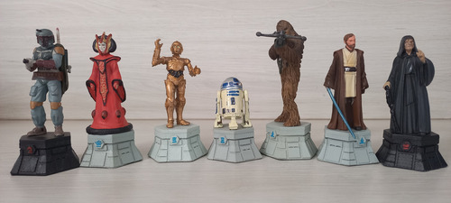 Miniatura Boba Fett Coleção Xadrez Star Wars Oficial Metal (Usado)