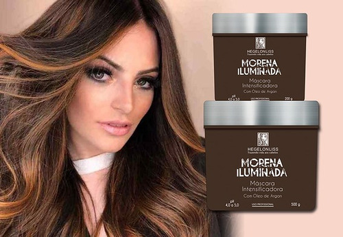 Máscara Matizadora Morena Iluminada Com Óleo De Argan