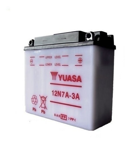 Bateria Para Moto Yuasa 12n7a-3a 12v7ah Original