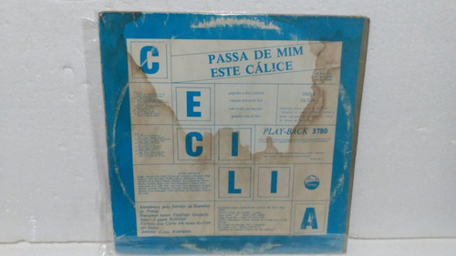 Lp Cecilia De Souza - Cantico De Vitoria - Disco De Vinil (Usado)