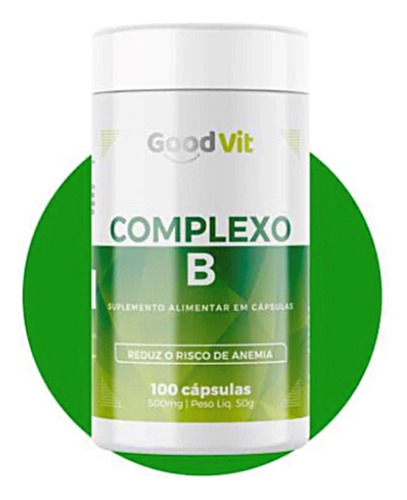 Kit 2 Complexo B Com 100 Capsulas Cada - Good Vit