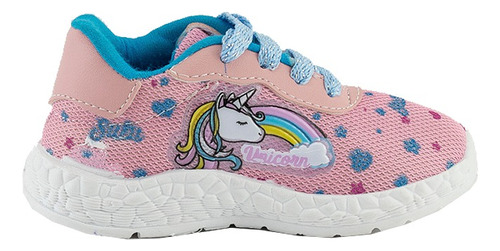 Zapatillas Urbana Niña Nena Unicornio Sulu 65-01 Luminares