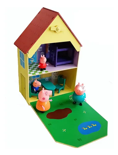 Casita Con La Familia De Peppa Pig MercadoLibre