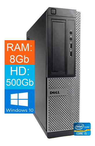 Imagem 1 de 3 de Desktop Dell Optiplex 790 Core-i5 2400 2ger 8gb Ram Hd 500gb