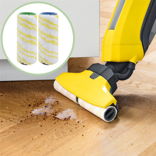 Hu Juego 4 Rodillos For Limpiador Karcher Fc5 Fc7 F