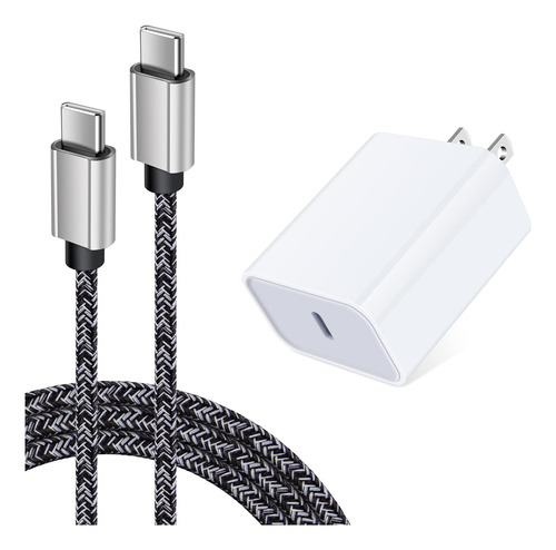 Cargador Pared Usb C Super Rapido Cable Telefono Android 6 W