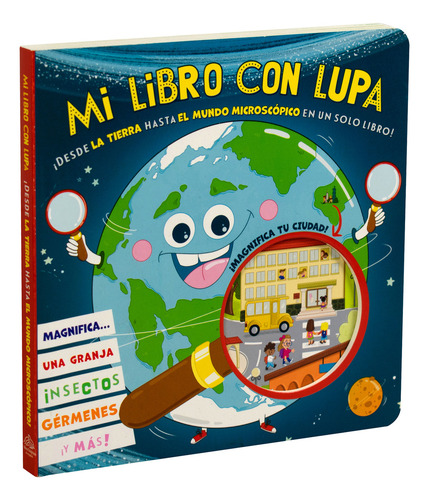 Desde La Tierra Hasta El Mundo Microscópico En Un Solo Libro, De Luca De Leone. Editorial Silver Dolphin Infantil, Tapa Dura, Edición 01 En Español, 2025