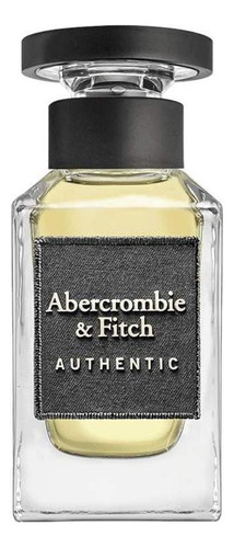 Authentic Man Abercrombie & Fitch Edt para hombre, 50 ml