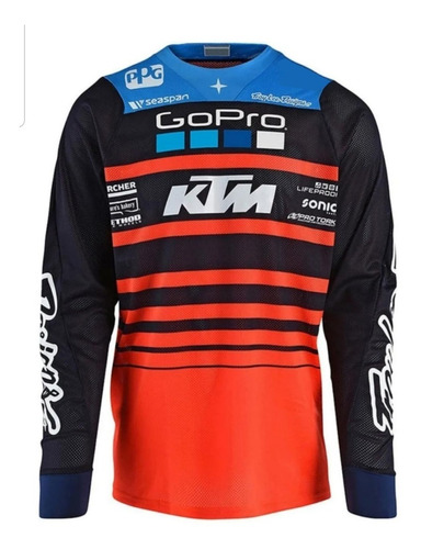 Tricota Jersey Gopro Ktm Tld Moto Cross Enduro Polera Xc Dh