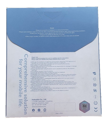 Mica Protector Nano Protect Para Huawei P30 Normal Lensun