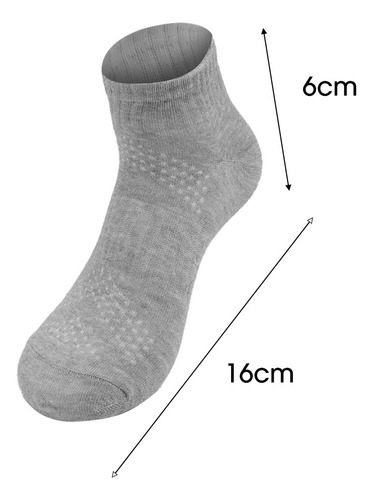L 6 Pares De Calcetas Deportivas Delgadas Para Hombre