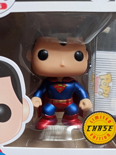 Imagen 2 de 2 de Funko Pop Superman 07 Dc Chase