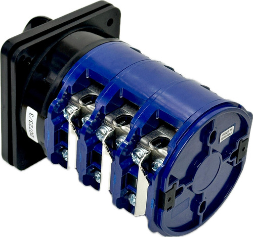Chave De Rotativa 3p 1-0-2 Lw26-125 D0723/3 Cor Azul