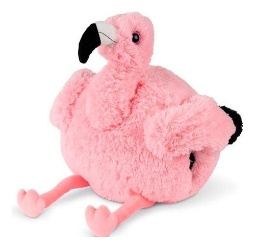 Cozy Noxxiez Peluche Calentador De Manos Almohadon Flamenco