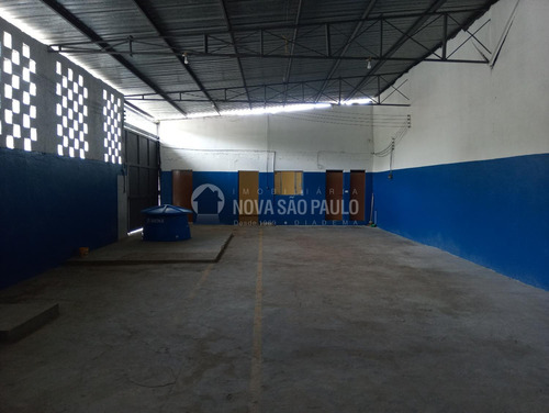 Imagem 6 de 26 de Galpão Para Aluguel Em Taboão - Ga001914