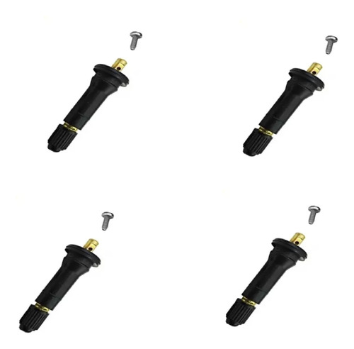 4 Valvula Pivote Plastico Para Sensor Tpms Llanta Ford