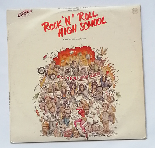 Ramones - Rock 'n' Roll High School ( L P Ed. España 1979)