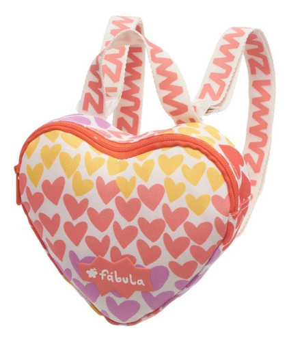 Minimochila Fabula e Bento Corazon, cor rosa