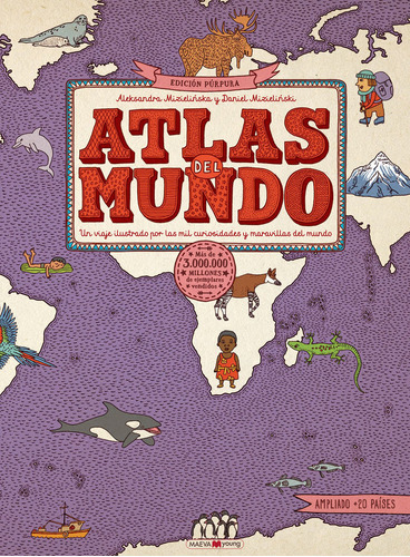 Atlas Del Mundo Edicion Purpura - Mizielinska, Aleksandra/mi