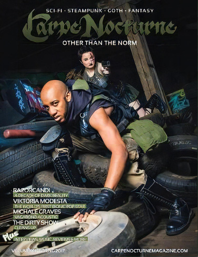 Carpe Nocturne Magazine Spring 2017, De Various. Editorial Visual Adjectives, Tapa Blanda En Inglés