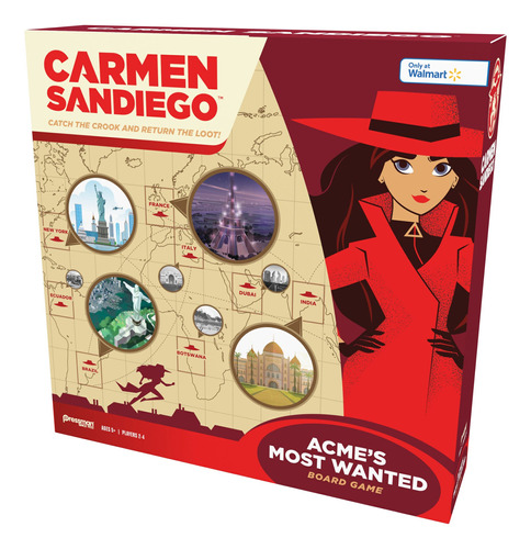 Juego De Mesa Carmen Sandiego