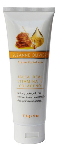 Crema Facial Jalea Real Vitamina E Colágeno Nutre Hidrata