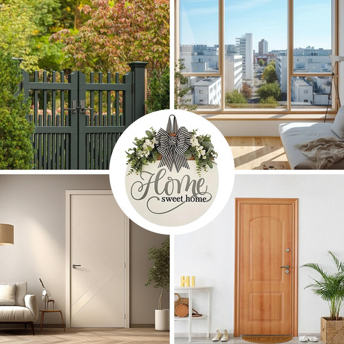 Decoración De Pared Home Sweet Home Coronas Home Sweet Home
