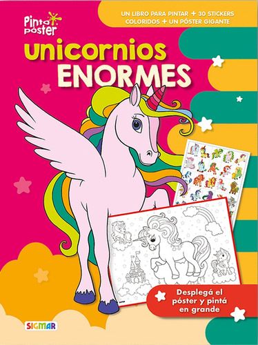 Pinto Poster Unicornios Enormes