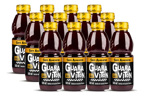 Guaraviton Zero Açúcar 500ml Pack C/12 Unidades