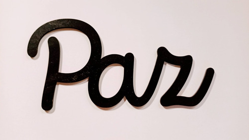 Imagem 6 de 8 de Palavras Para Decoração De Parede Em Mdf 3mm - 6 Unidades