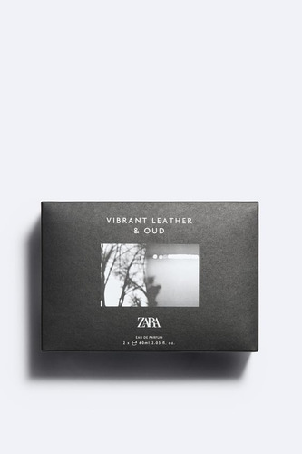 Perfume Zara 2x1 Vibrant Leather + Oud 60ml Original