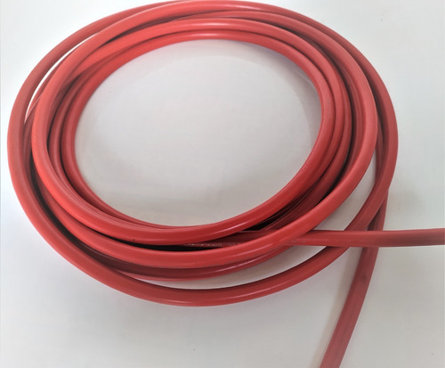 Cable Bateria Automotriz 4 Awg Rollo 10 Mts Rojo