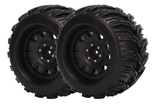 Neumáticos De Coche Rc A Escala 1/8 De 2 Piezas Y Ruedas Par