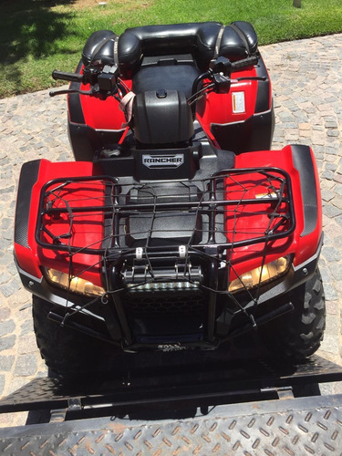 Cuatriciclo Honda Trx 420 Rancher Unico Dueño Con Trailer