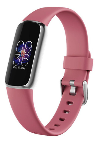 Imagen 1 de 10 de Smartband Fitbit Luxe Smartracker Actividad Física Rosa D2