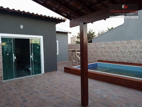Imagem 1 de 30 de Casa Com 2 Dormitórios À Venda, 80 M² Por R$ 220.000,00 - Unamar - Cabo Frio/rj - Ca0005