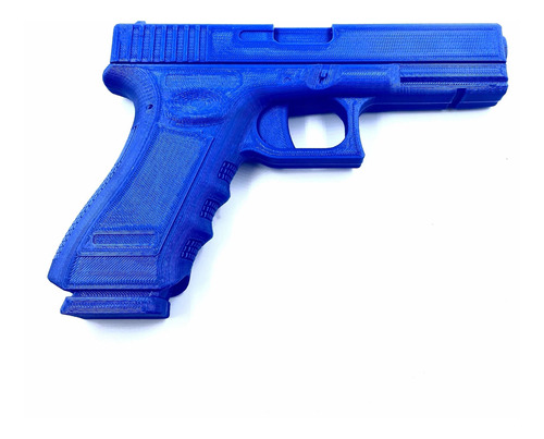 Imagem 1 de 4 de Simulacro Glock Em Abs P/ Treinamento Defesa Pessoal Bluegun
