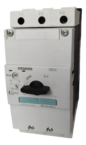 Guaradamotor Siemens 3vr1041-4ka10 57 A 75 Amp Max
