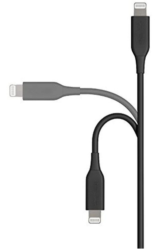 Amazon Basics Abs Usb-a To Lightning Cable Cord, Mfi Certifi