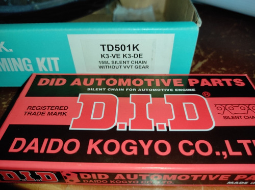 Imagen 4 de 8 de Kit Cadena Tiempo Terios 1.3 Marca Osk Japonés Original