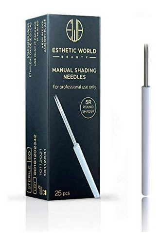 Agujas Para Tatuajes - Microblading Needles (5r Round Shader