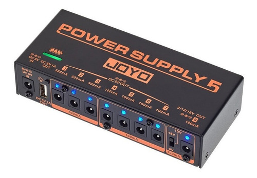 Power Supply 5 Joyo - Fuente De Poder Inlámbrica - Pedales