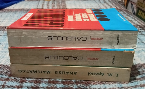 Calculus Y Análisis Matemático Apostol 1er Edición Reverte (Usado)