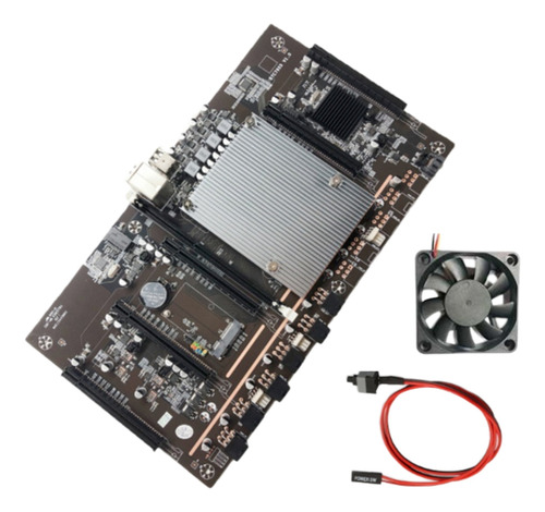 Placa Base Para Minería X79 H61 Btc 5x Pci-e 8x Con Ventilad