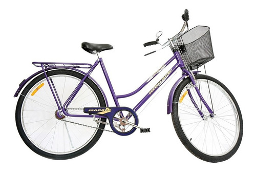 Bicicleta Monark Tropical Aro 26 Freio Varao Violeta