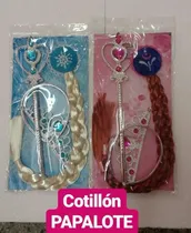 Comprar Set Frozen Corona + Varita + Trenza Ana O Elsa Frozen 